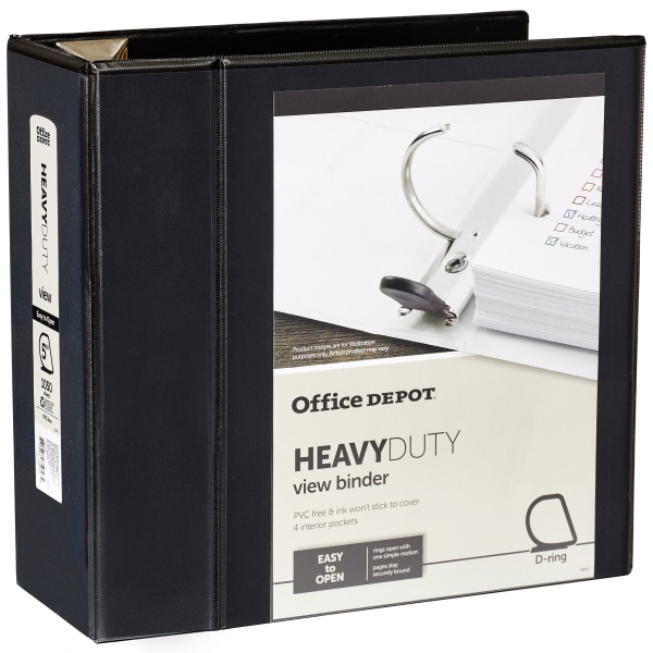 Office Depot Brand Presentation Easel 35 12 65 H Black With Chart Holder -  Office Depot