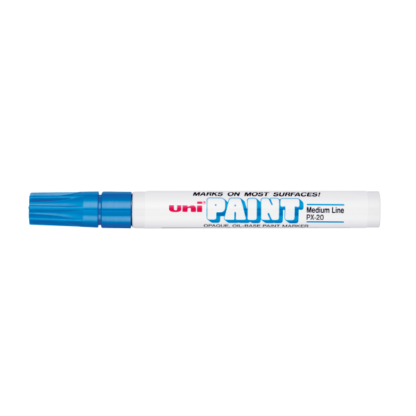 Uni-ball Paint Markers Pens Blue Black Green Medium Permanent PX-20 All  Surfaces