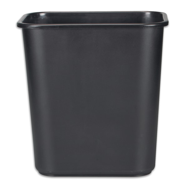 Rubbermaid Rectangular Plastic Trash Can 7 Gallons 15 H x 14 12 W