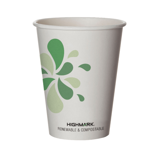 Highmark&reg; ECO Compostable Hot Coffee Cups 223306