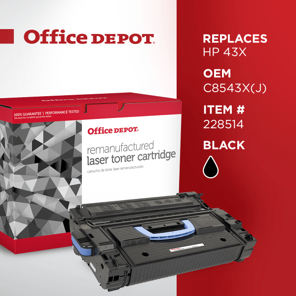 Office Depot® Brand Remanufactured Extra-High-Yield Black Toner Cartridge -  Zerbee