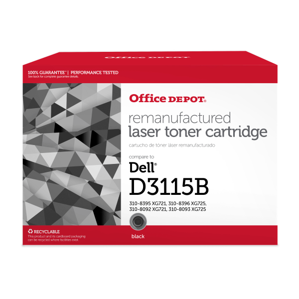 Office Depot® Brand Remanufactured Black Toner Cartridge - Zerbee