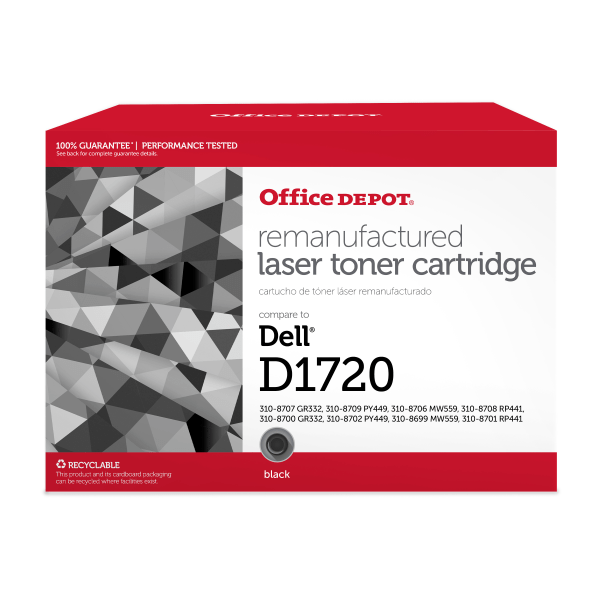 Office Depot&reg; Brand Remanufactured High-Yield Black Toner Cartridge 229915