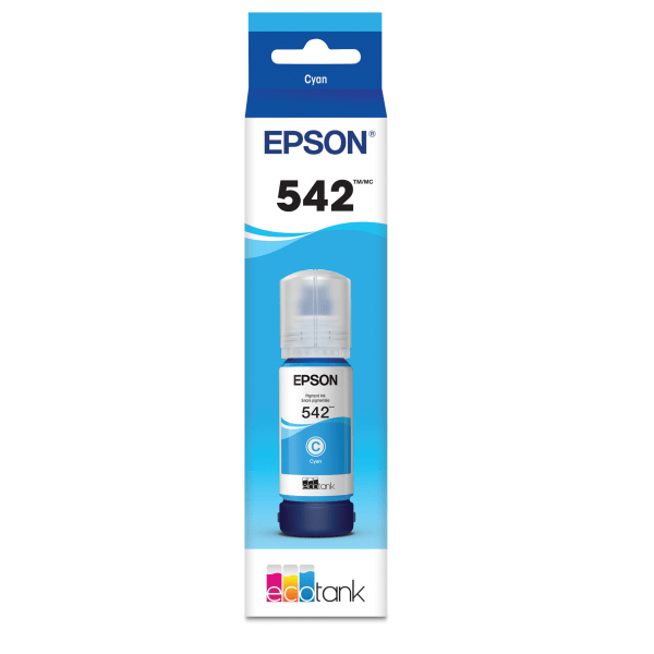 Epson&reg; 542 EcoTank&reg; Cyan Ink Refill Bottle 2364631