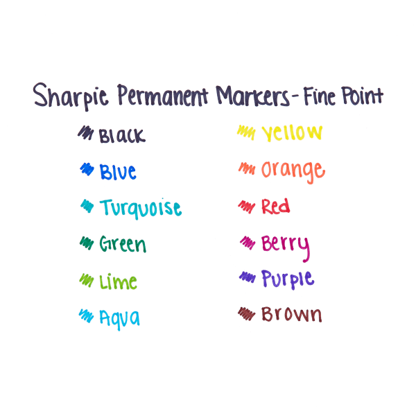 Sharpie Retractable Permanent Markers Ultra Fine Point Black Pack