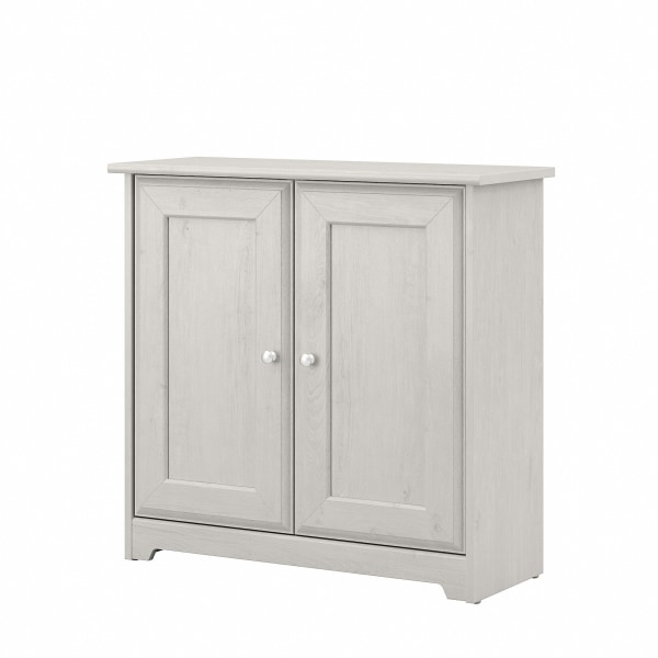 Bush Furniture Cabot Small Storage Cabinet with Doors in Modern Gray