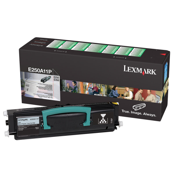 Lexmark&trade; E250A41G Black Toner Cartridge LEXE250A41G