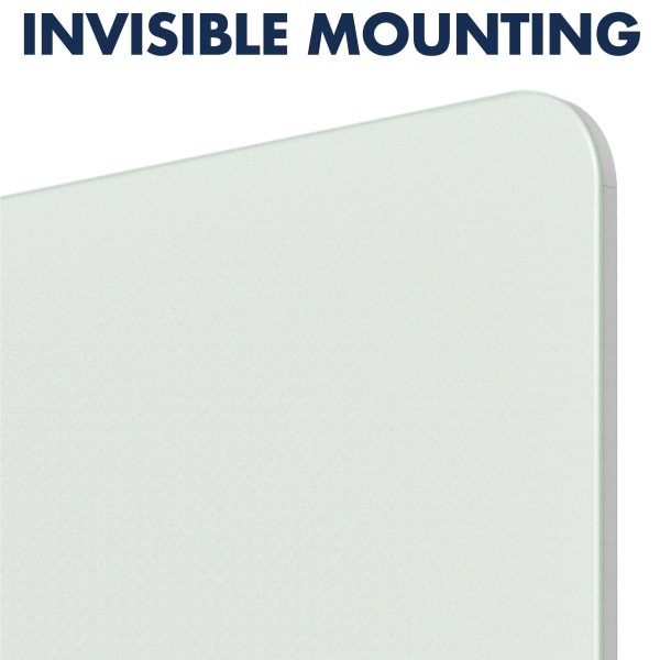 Quartet® Horizon™ Glass Unframed DryErase Whiteboard Zerbee