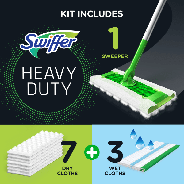CLEAN PIONEER 8-Pack Compatible with Swiffer Wet Jet, Wet Jet Pads Refills  for Swiffer Mop -Washable Microfiber Mop Pads for Wet & Dry Use Mop Dry Wet
