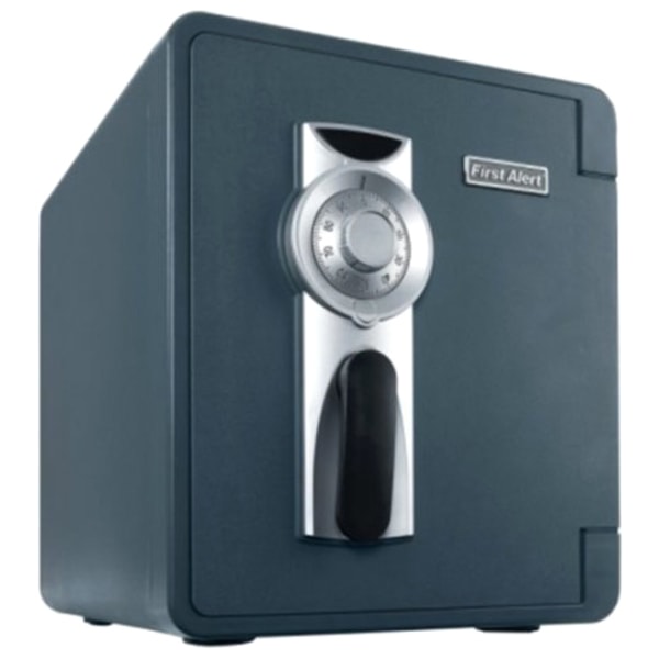 First Alert 2092F-BD Security Safe - 1.30 ft&sup3; - Combination Lock - 4 Live-locking Bolt(s) - Water Proof 280610