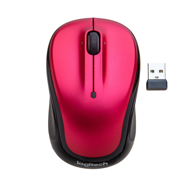 Logitech® M325 Wireless Mouse, Pink - Zerbee