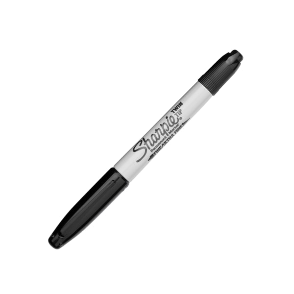 Sharpie 32701 Retractable Fine Tip Marker Set, Black, Permanent Ink,  Intensely Brilliant Color, Resilient Ink Resists Both Fading and Water, 12