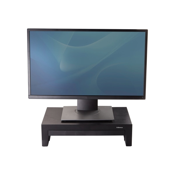 Fellowes® Designer Suites™ Height-Adjustable Monitor Riser With Storage  Tray, 4.38
