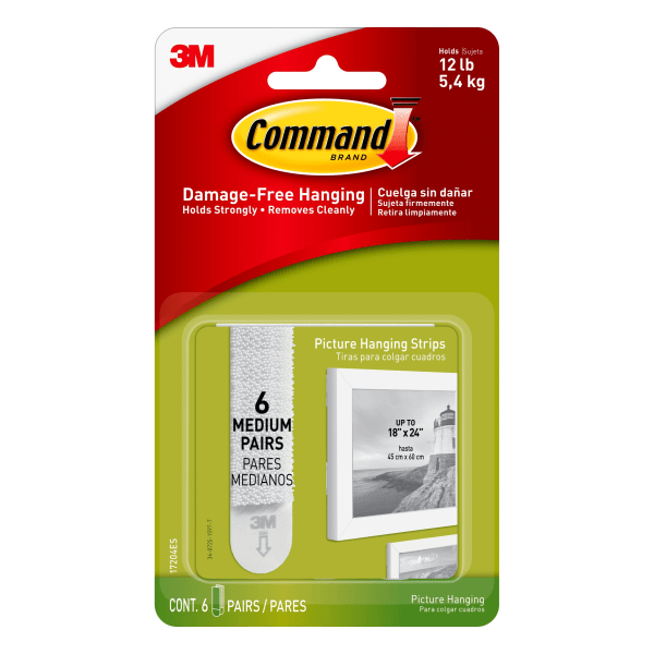 Command Medium Wire Hooks, 16 Hooks, 20 Strips, Damage-free hanging By  Visit the Command Store
