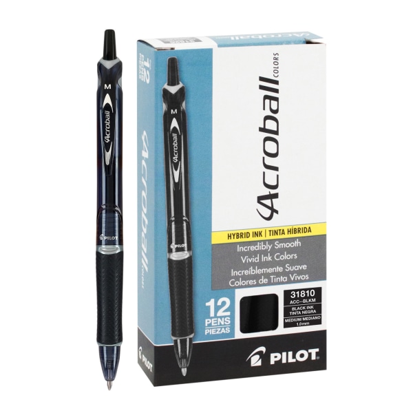 weduwnaar overdrijven oogopslag Pilot® Acroball Colors Retractable Advanced Ink Pens - Zerbee