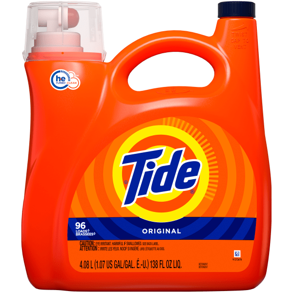 Tide HE Turbo Clean Liquid Laundry Detergent 302885