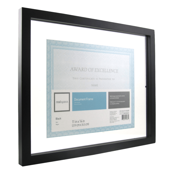 Realspace™ Gallery Floating Document Frame Zerbee