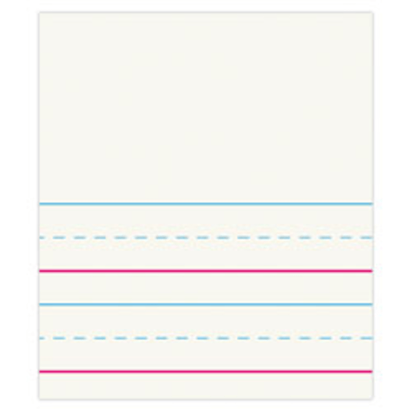 FORAY&reg; Red &amp; Blue Ruled Storybook Paper 309965