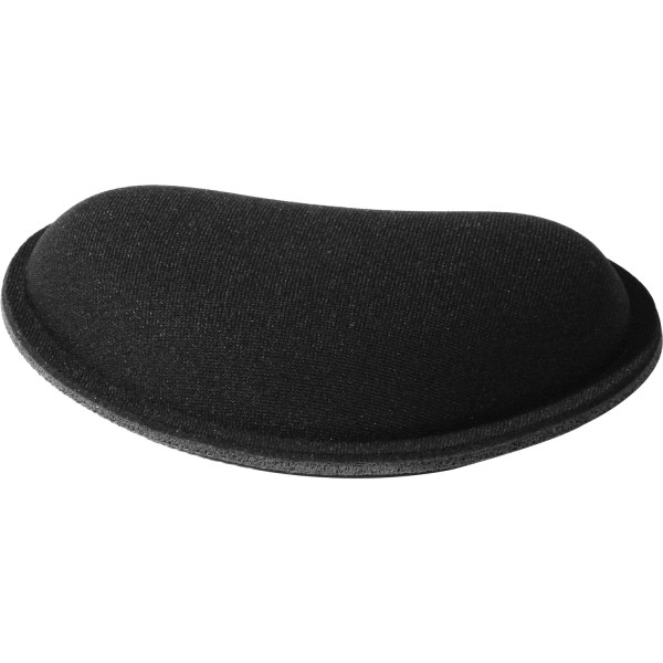 Allsop Memory Foam Mouse Pad with Wrist Rest, Black