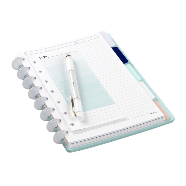 TUL® GL Series Retractable Gel Pens, Medium Point, 0.7 mm, Pearl White  Barrel, Blue Ink, Pack Of 12 Pens