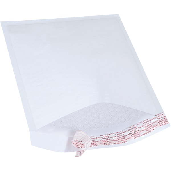 6x10 Poly Bubble Mailers White Self Sealing Shipping Padded Envelopes  Size#0 case:250