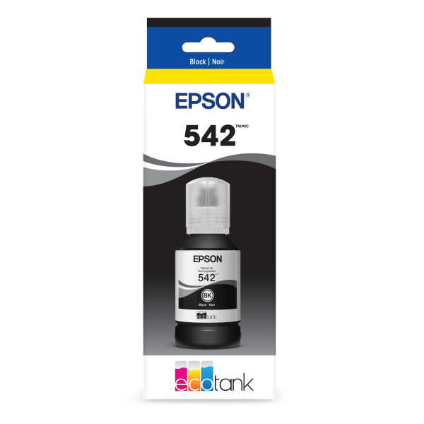 Epson® 542 EcoTank® Black Ink Refill Bottle - Zerbee
