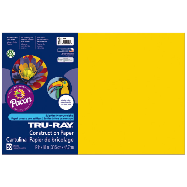 Tru-Ray Construction Paper, Assorted