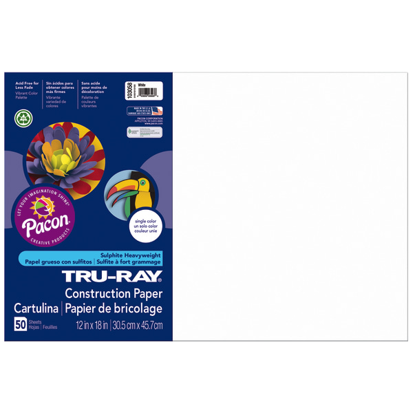 PAC102940 - Tru-Ray Construction Paper - ClassRoom Project 
