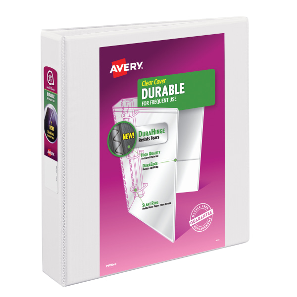Avery® Durable View 3-Ring Binder, 1 1/2