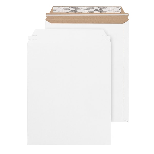 Office Depot&reg; Brand White Chipboard Photo And Document Mailer 344244