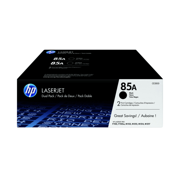HP 85A Black Toner Cartridges - Zerbee