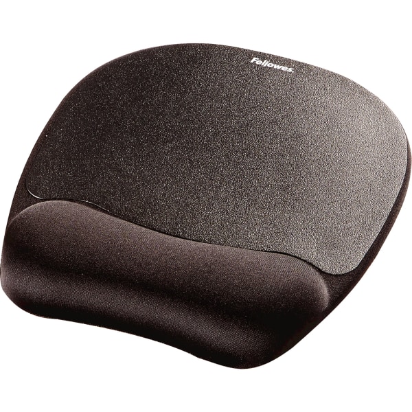 Fellowes Gel Crystals Mouse Pad With Wrist Rest 1 H x 7.94 W x