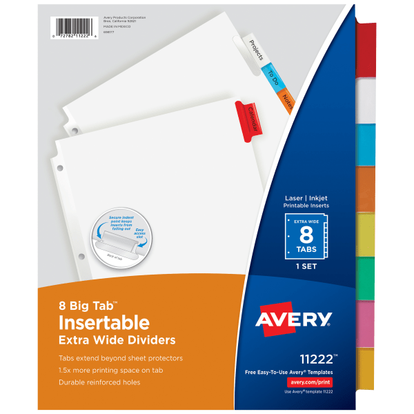 Avery Clear Photo Album Pages for 3 Ring Binders, 10 Sleeves Holds