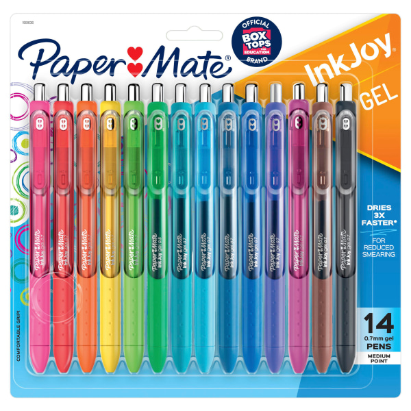 Paper Mate Inkjoy Gel Blue Mist Medium Point 0.7 mm Retractable Gel Pen (  Blue Mist Gel Ink)