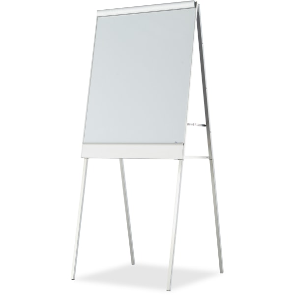 Iceberg Polarity Magnetic Presentation Flipchart Easel with Dry-erase  Surface - 30 (2.5 ft) Width x 38 (3.2 ft) Height - White Steel Surface -  Metal Frame - Rectangle - Floor Standing - 1 Each - Zerbee