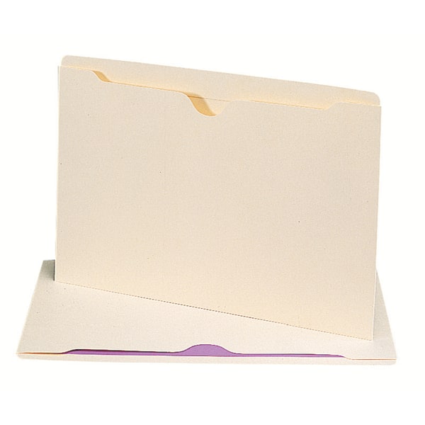 Smead® Manila File Jackets, Reinforced Tab, 9 1/2" x 14 3/4", Pack Of
