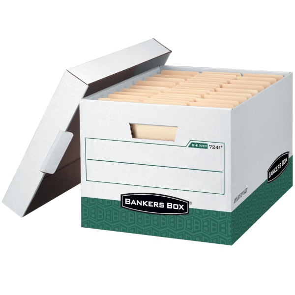 Bankers Box® R Kive® HeavyDuty Storage Boxes With Locking LiftOff
