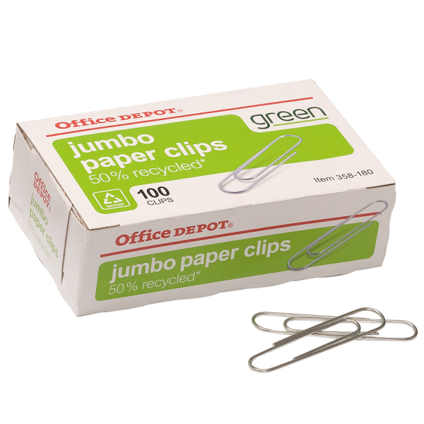 Jumbo Paper Clips 358180