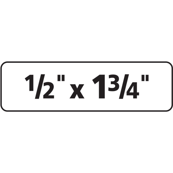 Avery® Removable Laser/Inkjet ID Labels, 6467, Multipurpose, 1/2