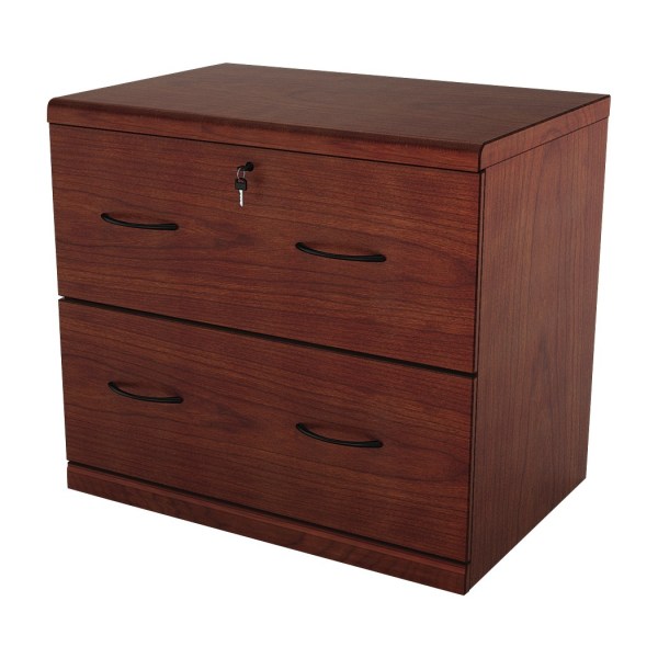 Z-Line Designs 29&quot;W Lateral 2-Drawer File Cabinet, Cherry 3755332