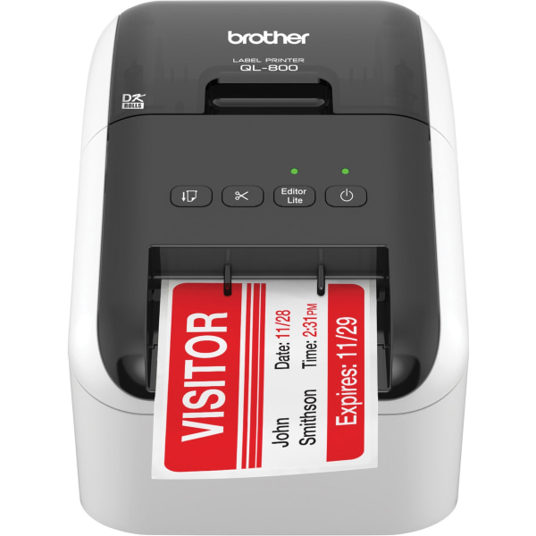 Brother® QL-800 High-Speed Professional Label Printer Zerbee