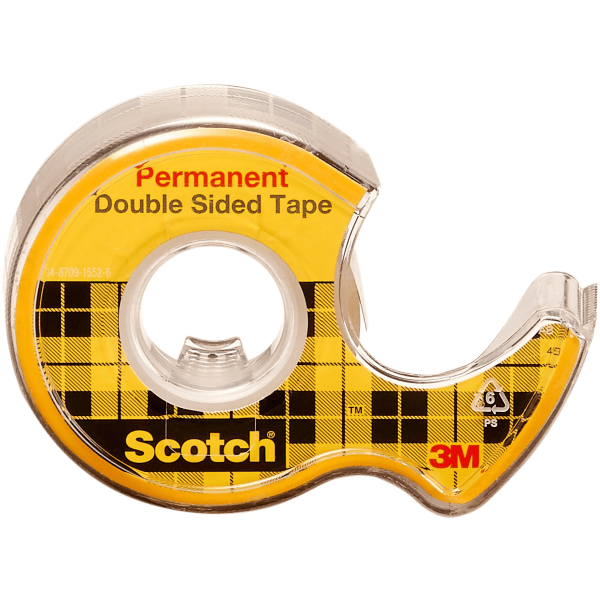 Pack 6 pièces Rouleau scotch adhésif transparent 45 mm - 200 M