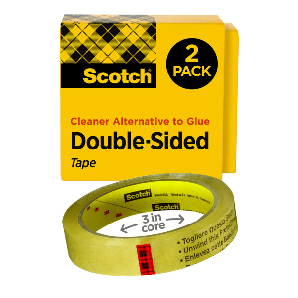 Scotch Double Sided Tape MMM6652P3436