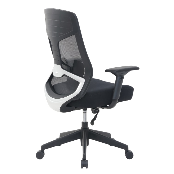 Serta SitTrue Ridgefield Ergonomic MeshVegan Leather High Back Task Chair  GrayBlack - Office Depot