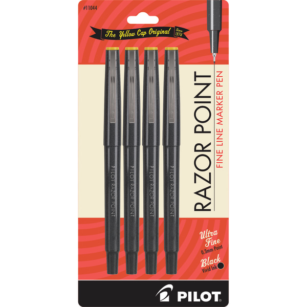 Sharpie® Pens, Fine Point, 0.4 mm, Black Barrels, Assorted Ink Colors, Pack  Of 12 - Zerbee
