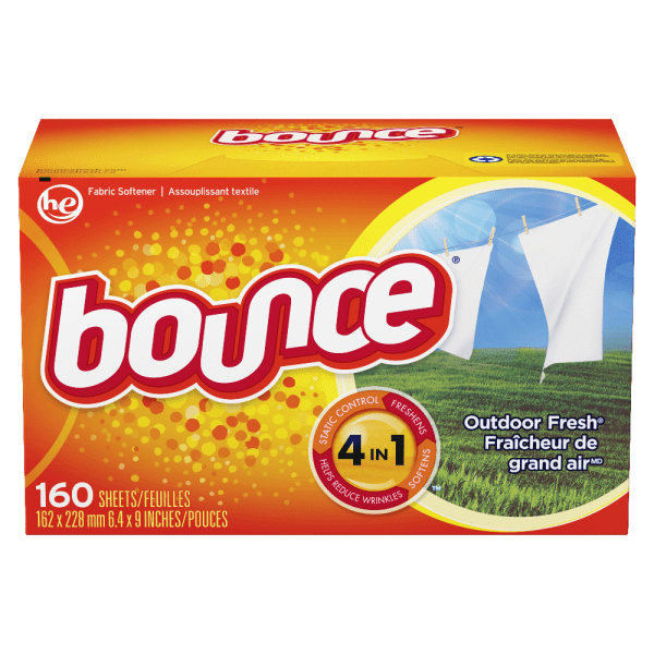 Bounce Sheets, Free & Gentle, 160 Count