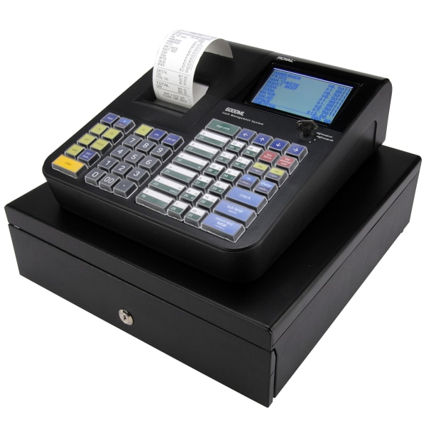 Royal 6000ML Cash Register, Black - Zerbee