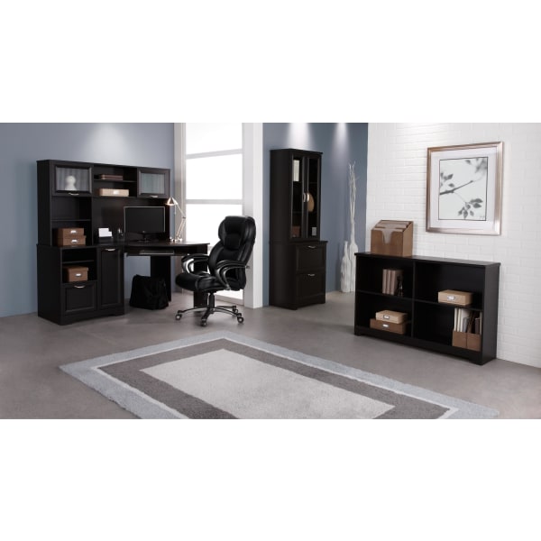 Realspace® Magellan 60"W Corner Desk, Espresso Zerbee