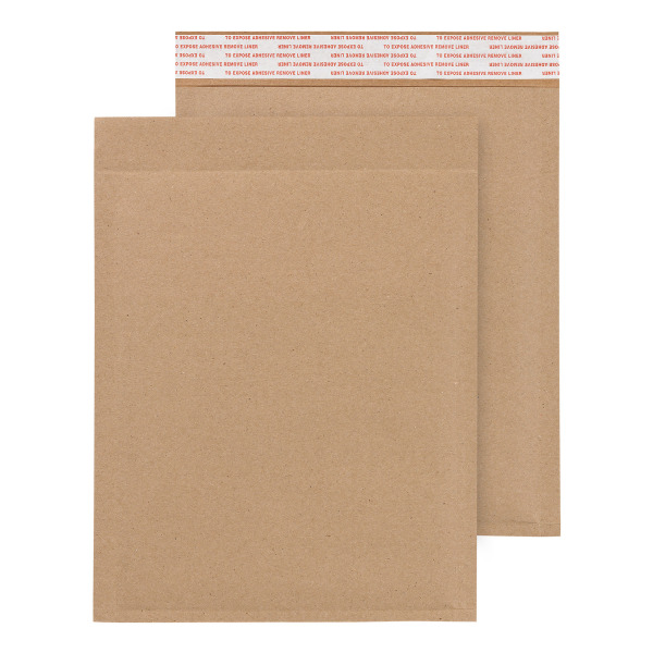 Office Depot Heavy-Duty Bubble Mailer, CD/DVD, 7in x 9 1/2in, 100% Recycled, Pack Of 12 - Bubble - 7" Width x 9 1/2" Length - Self-adhesive Strip - 12 / Pack - Kraft 419285