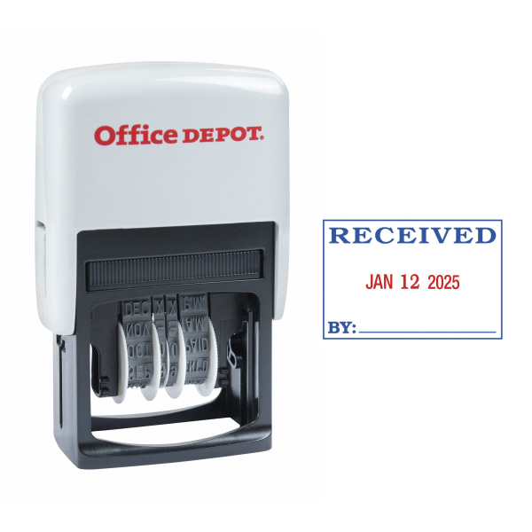 Date Stamp ~ Custom Self-Inking Die Plate Daters, Round Stamps, Ideal Dater  Stamps, and Rubber Date Stamps